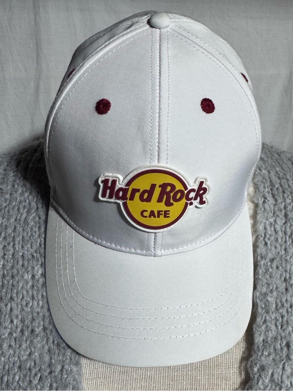 Hard Rock Cafe Munich white ball cap OS